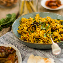 Mushroom Biryani