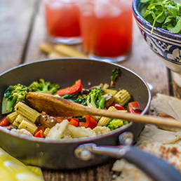 Simply Spiced Seasonal Vegetables