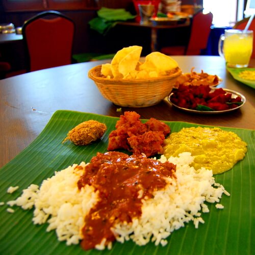 Banana Leaf Rice