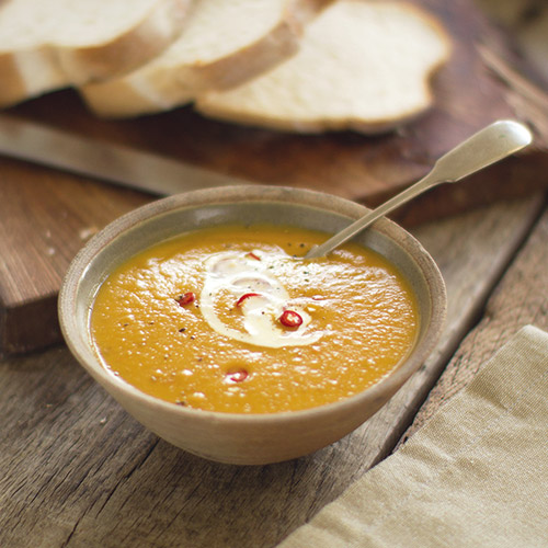 Butternut squash soup recipe