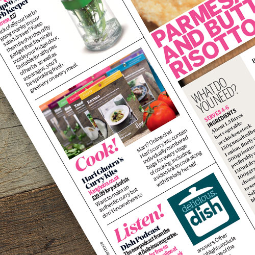 My curry kits in Heat Magazine 