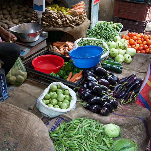 india veg stall blog