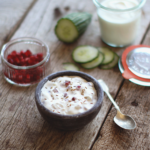 pomegranate raita blog