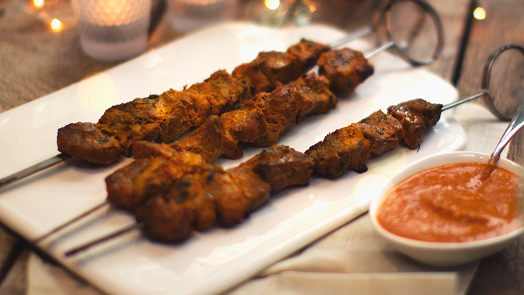 Lamb Boti Kebabs