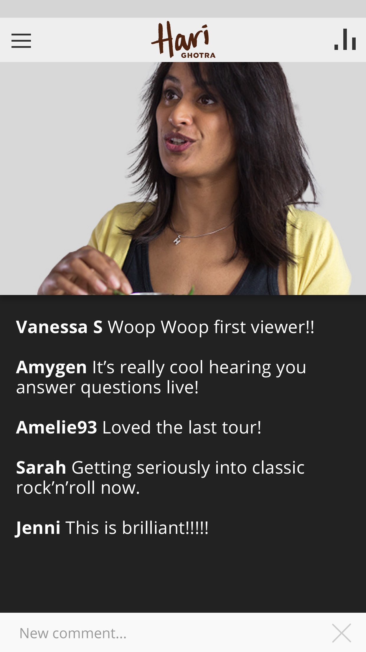 Exclusive Live Stream