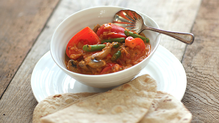 Hot Coconut Vegetables