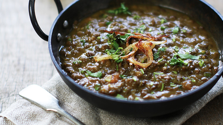 Black shop lentil curry