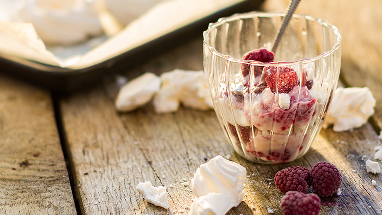 Eggless Eton Mess