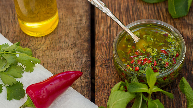 Chimichurri Indian Style