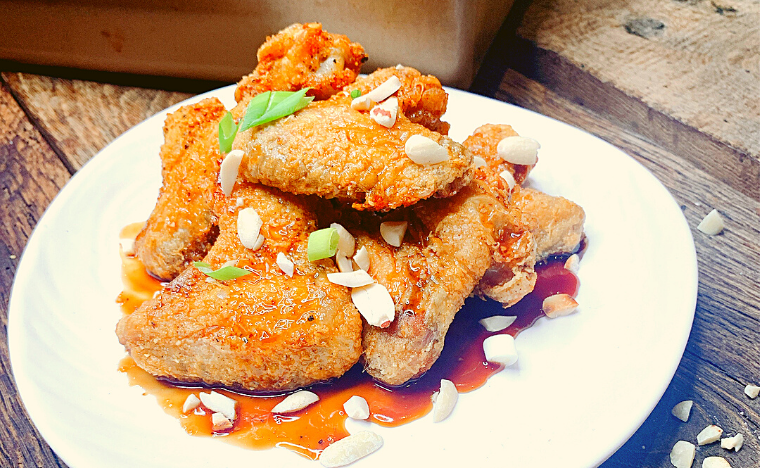 Indonesian Sweet and Spicy wings
