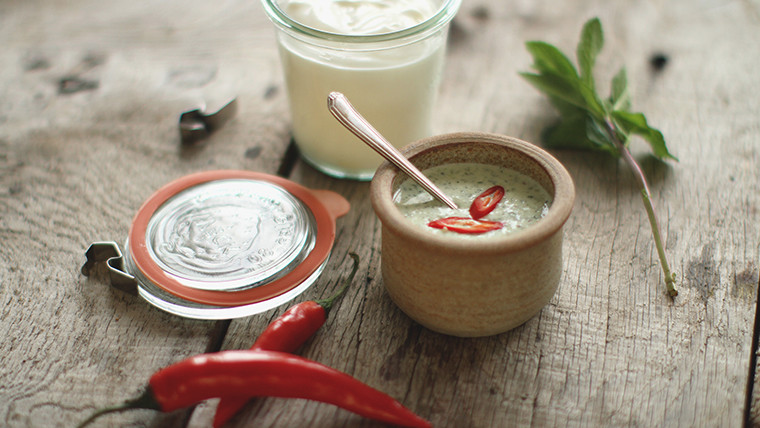 Mint and Coriander Dip