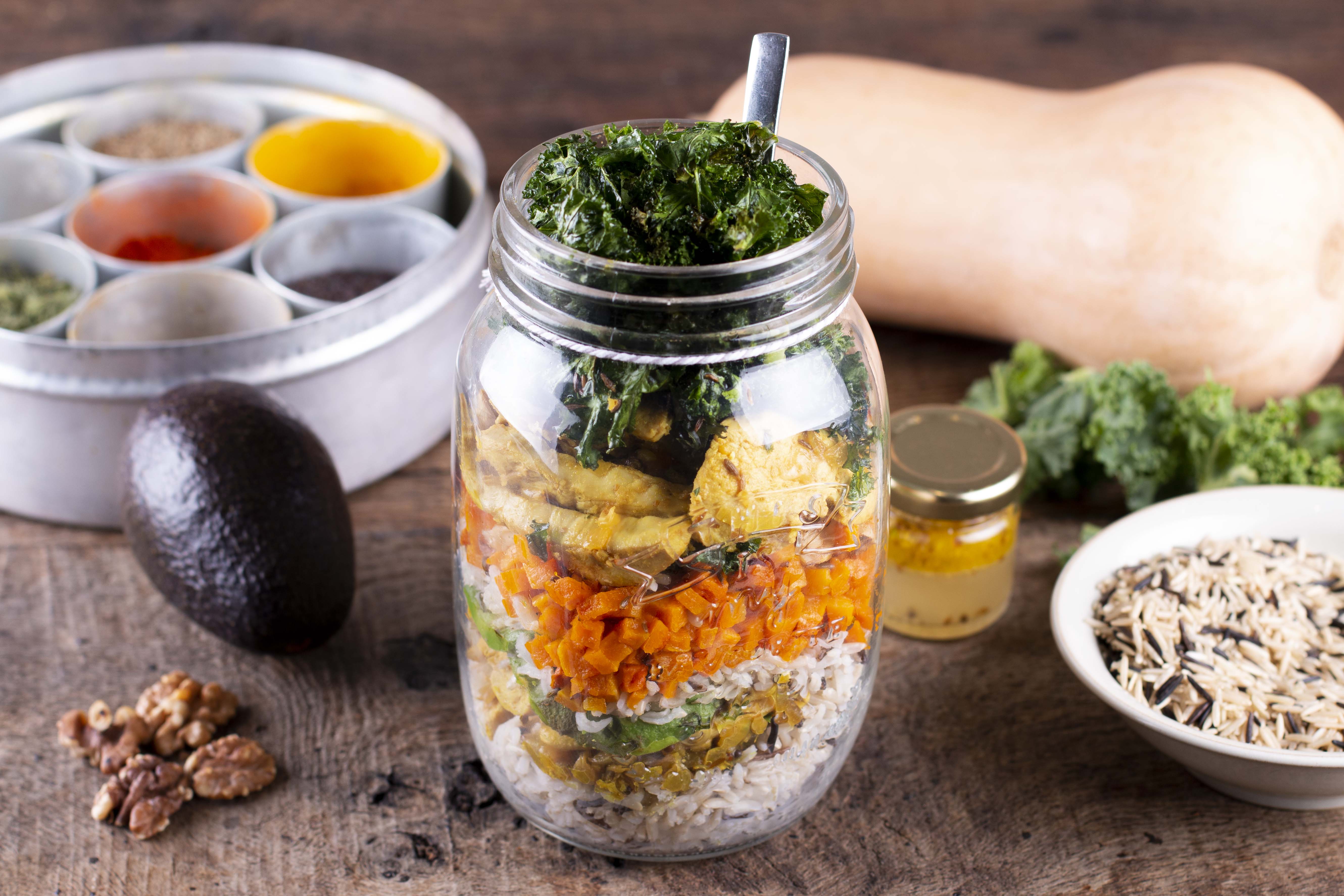 Power Salad Jar