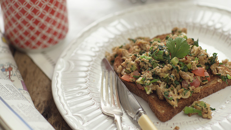 Anda di Purjee (Bhurji)