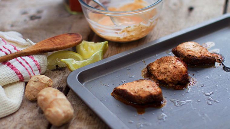 Tandoori Style Pigeon Breast