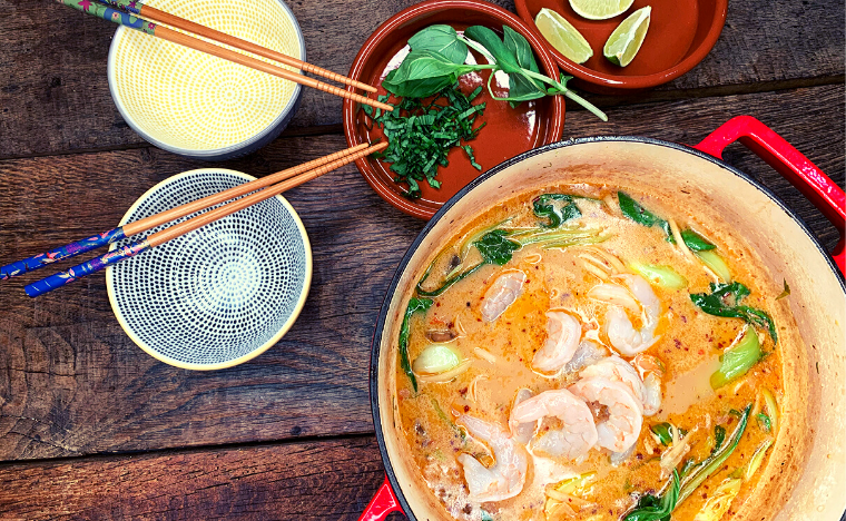 Thai Prawn Tom Khaa Soup