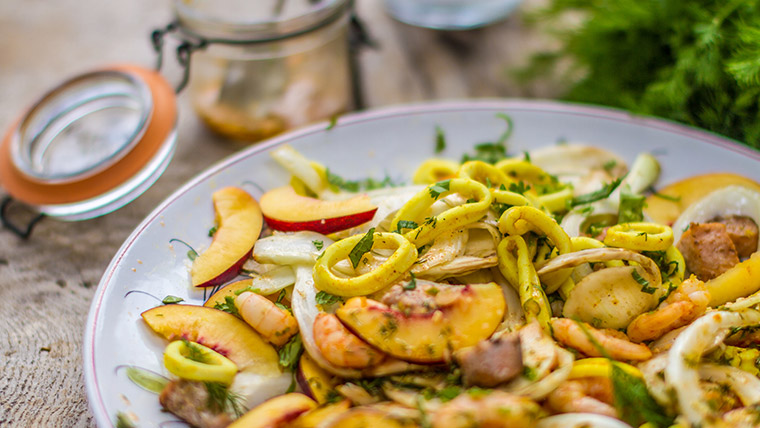 fennel seafoodsalad Landscape