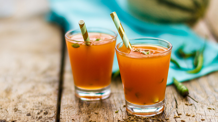 Melon Soup with a hint of Chilli