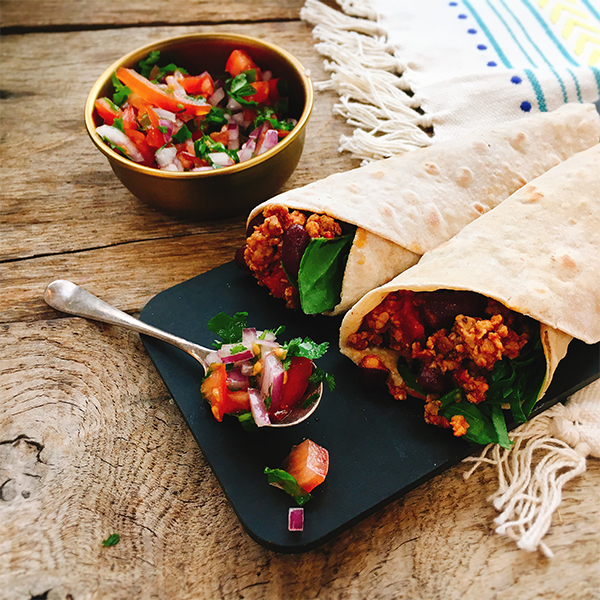 Keema Burrito 