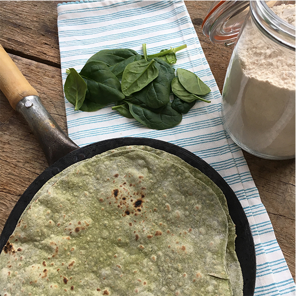 Saag Walee Roti