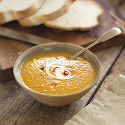 Curried Butternut Squash Soup