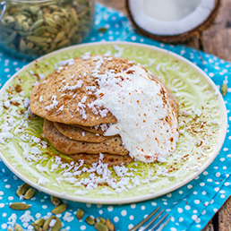 Sweet Coconut Pancakes
