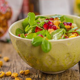 Corn and Pomegranate Kachumber