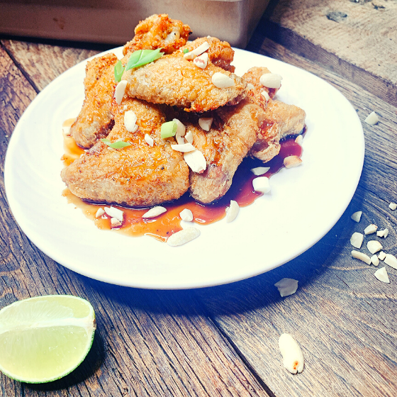 Indonesian Sweet and Spicy wings