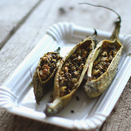 Punjabi Style Stuffed Karela