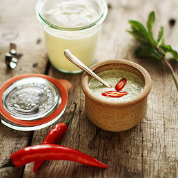 Mint and Coriander Dip