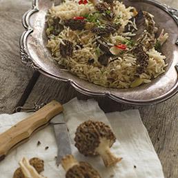 Morel Mushroom Pilau