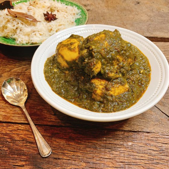Murgh Saag Wala