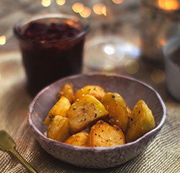 Roasties with a Sesame Crunch